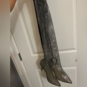 Sparkly Over the Knee boots